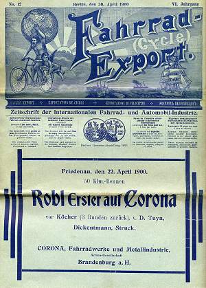 Der Fahrrad-Export.